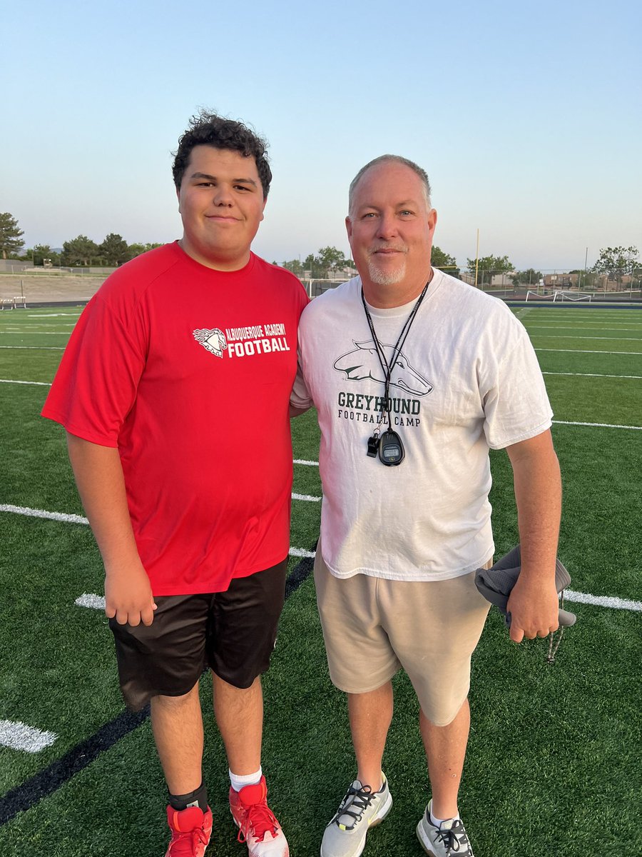 Ryan Ramirez (@ryan70ramirez) on Twitter photo I had a great camp last night with <a href="/ENMUFootball/">Eastern New Mexico University Football</a> and <a href="/CoachKelleyLee/">Kelley Lee</a>! Thank you for having me out! <a href="/PrepRedzoneNM/">Prep Redzone New Mexico</a> <a href="/1209dlee/">David Lee: HC Albuquerque Academy</a> <a href="/CoachGehres/">Shaun Gehres</a> I had a great camp last night with <a href="/ENMUFootball/">Eastern New Mexico University Football</a> and <a href="/CoachKelleyLee/">Kelley Lee</a>! Thank you for having me out! <a href="/PrepRedzoneNM/">Prep Redzone New Mexico</a> <a href="/1209dlee/">David Lee: HC Albuquerque Academy</a> <a href="/CoachGehres/">Shaun Gehres</a>