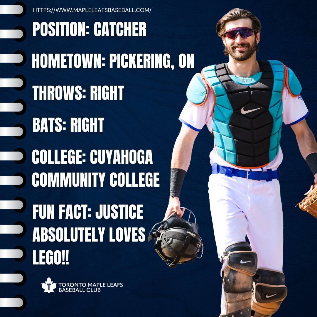 We are proud to introduce catcher Justice Magee! 🧢⚾️ Ready to bring the heat behind the plate and lead us to victory.

#MapleLeafsBaseball #FillTheHill