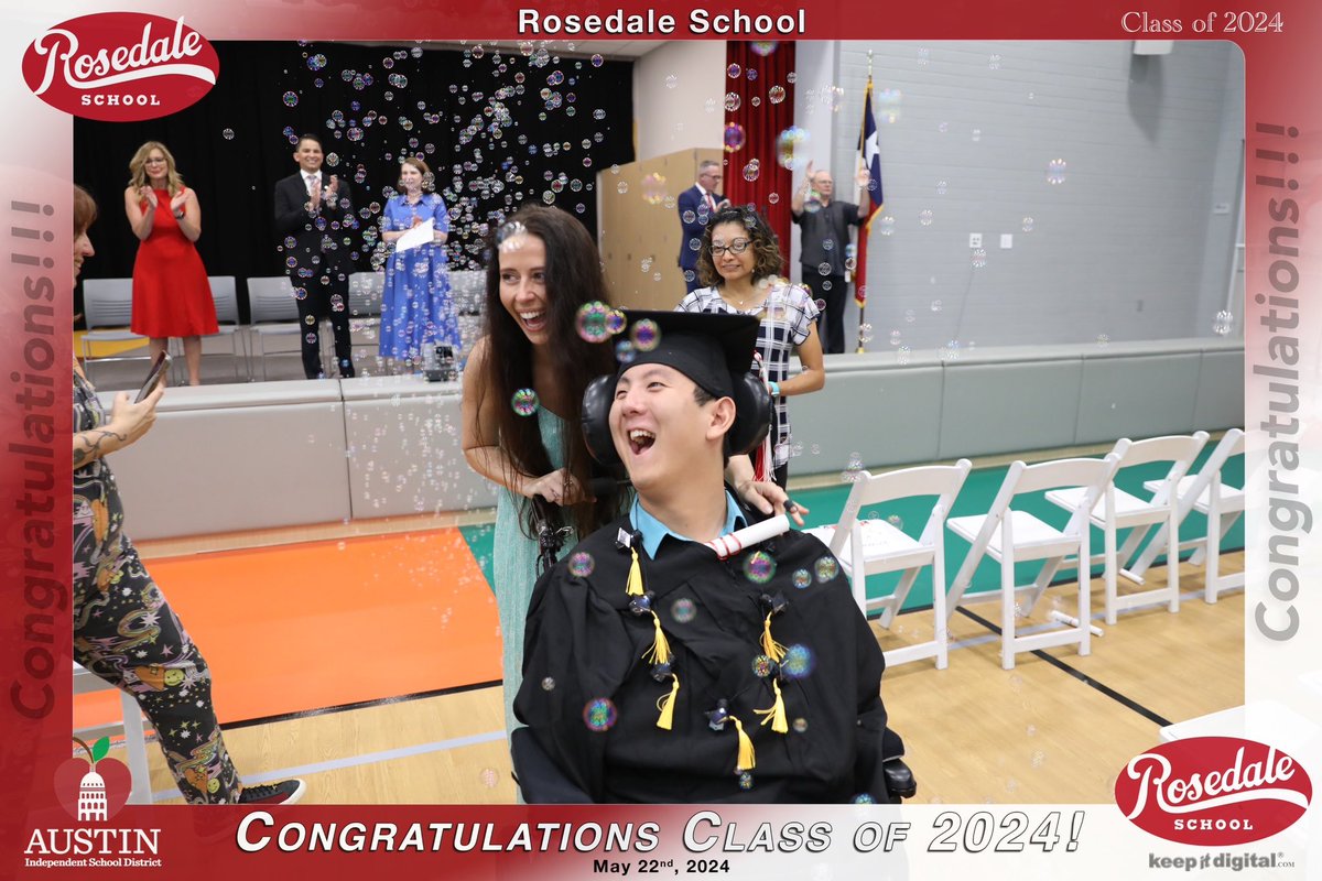 Rosedale was so much fun! The bubbles were the perfect way to celebrate.
