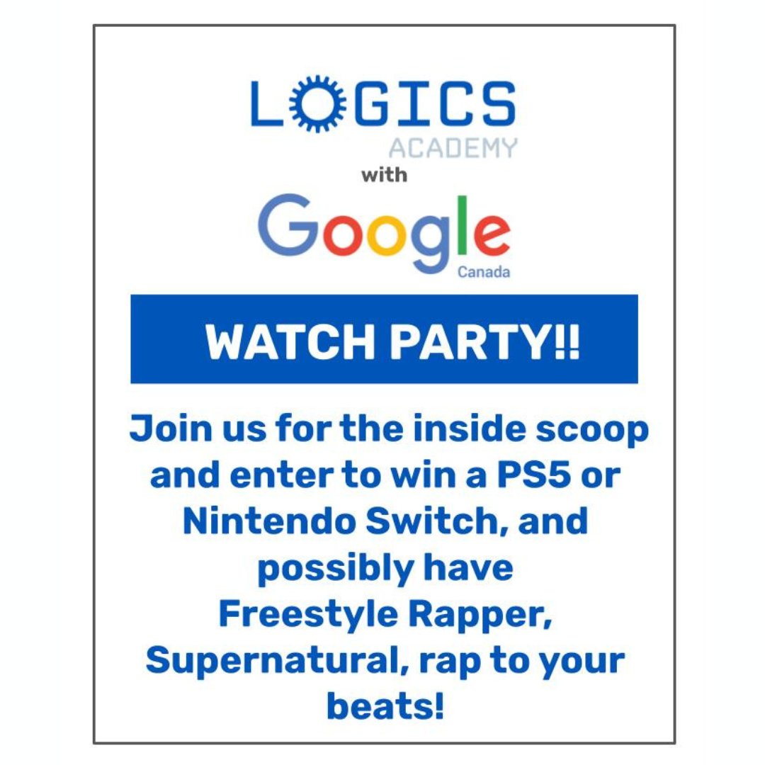 Join us and @GoogleCanada for the @breakbeatcode Hackathon streaming live from New York! Learn to code music with EarSketch with no prior coding experience needed!🚀 Ages 9+. Create remixes to win prizes! 🗓 May 31, 10 AM - 2 PM EDT 🌐 logics.eventbuilder.com/event/83935