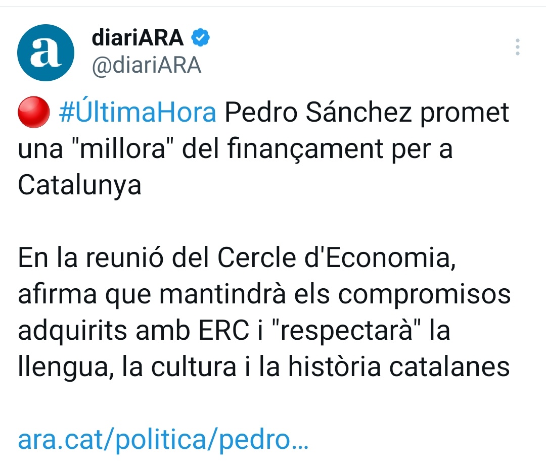 Que el president del govern espanyol s'hagi hagut de comprometre (de paraula, no de fet) a respectar la llengua i cultura catalana com si d'una 'cessió' es tractés és tot un reconeixement de que allò considerat la norma per part de l'administració central de l'Estat és no fer-ho.