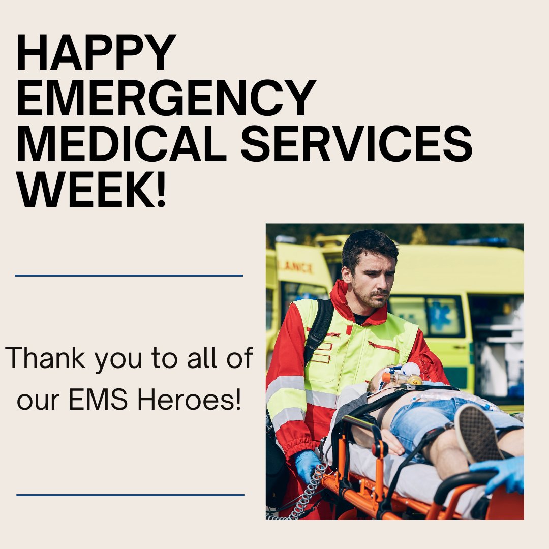 SLS_CPR's tweet image. This past week, we honored our incredible EMS providers during EMS Week! A huge shoutout to all the paramedics, EMTs, and other dedicated individuals who work tirelessly to save lives every day. Superior Life Support is grateful for your hard work and dedication.