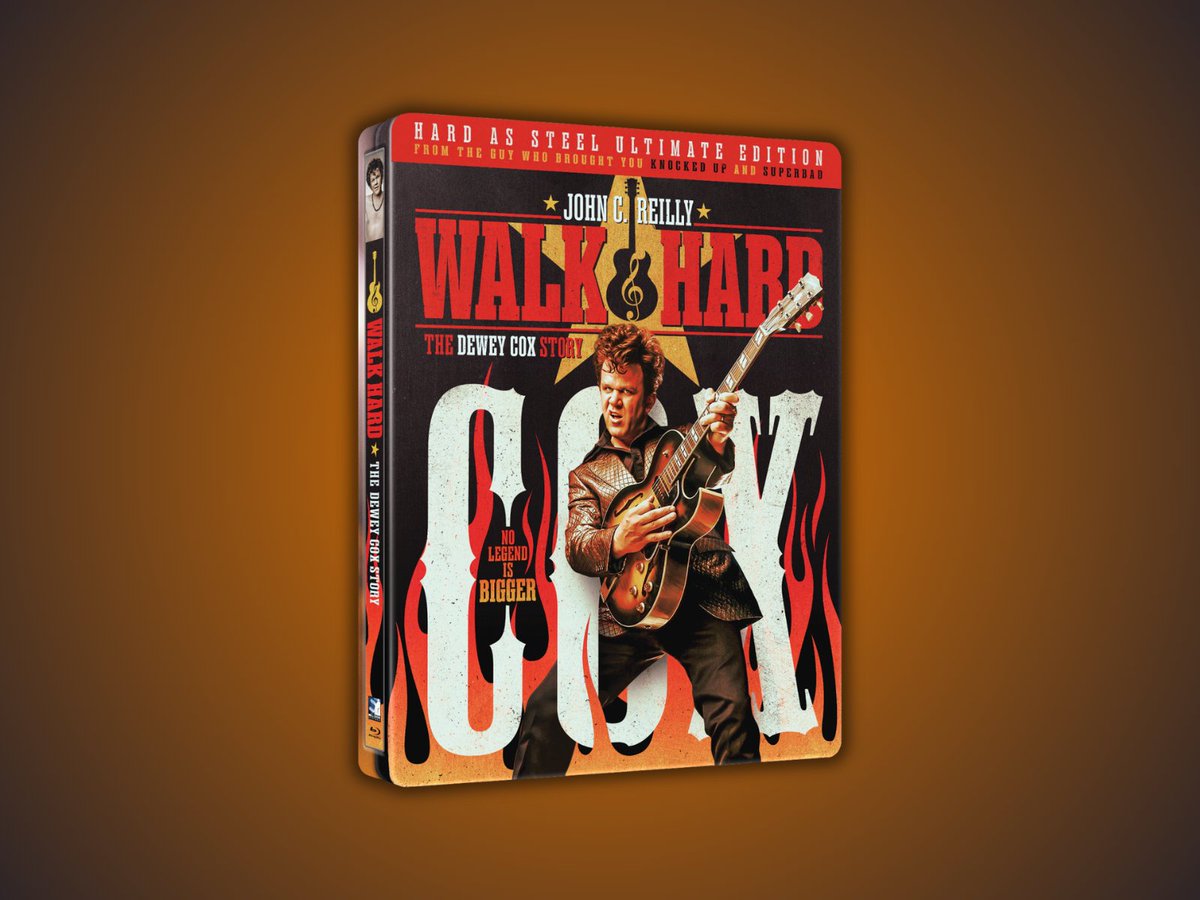 AllianceHomeEnt's tweet photo. Happy 59th Birthday to the brilliant John C. Reilly! Catch his monumental performance as the totally real legendary rock star Dewey Cox with our WALK HARD: THE DEWEY COX STORY #steelbook #bluray. Own it now at https://t.co/i1tTeqIAik!

#walkhard #physicalmedia #millcreekent https://t.co/RCFVDQQoGX