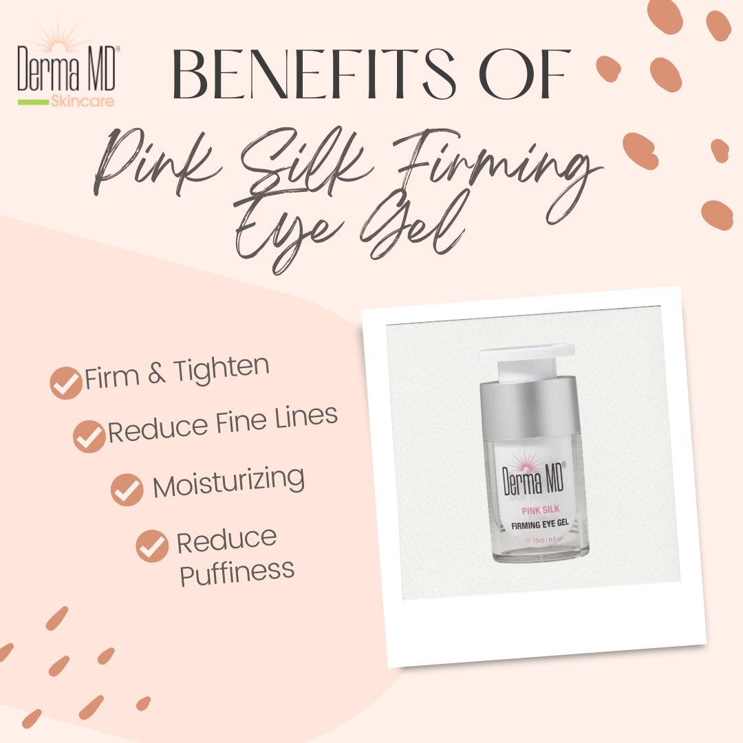 Silky satiny feel eye gel with anti aging ingredients, retinyl palmitate and peptide and  the # 1 antioxidant, astaxanthin.  Astaxanthin helps protect the delicate eye area from developing future fine lines and wrinkles.