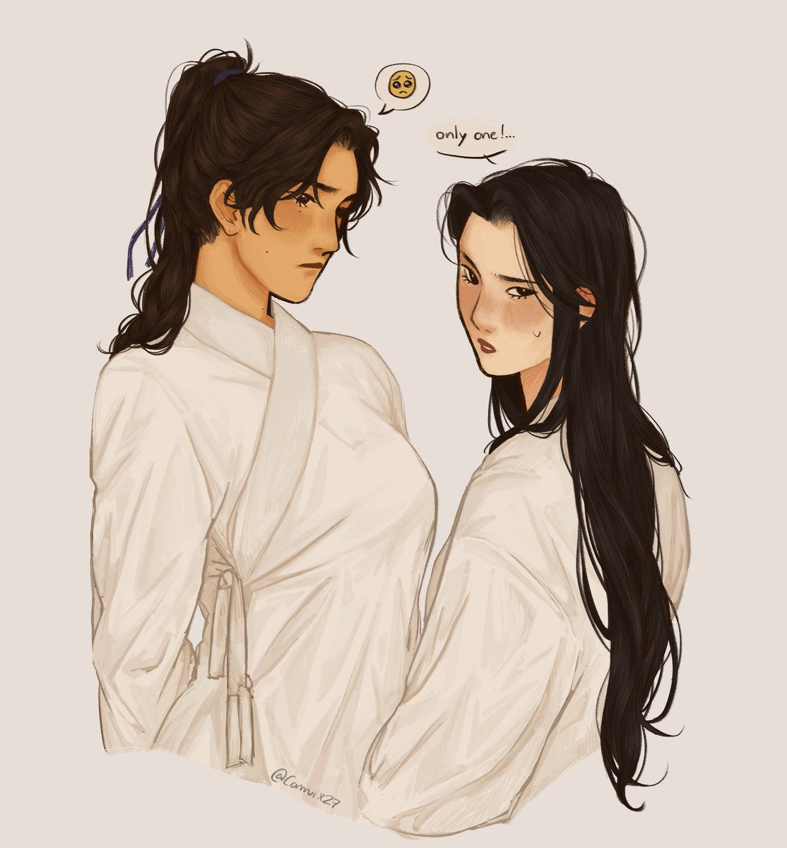 she wants a good morning kiss 🙏 fem ranwan #2ha