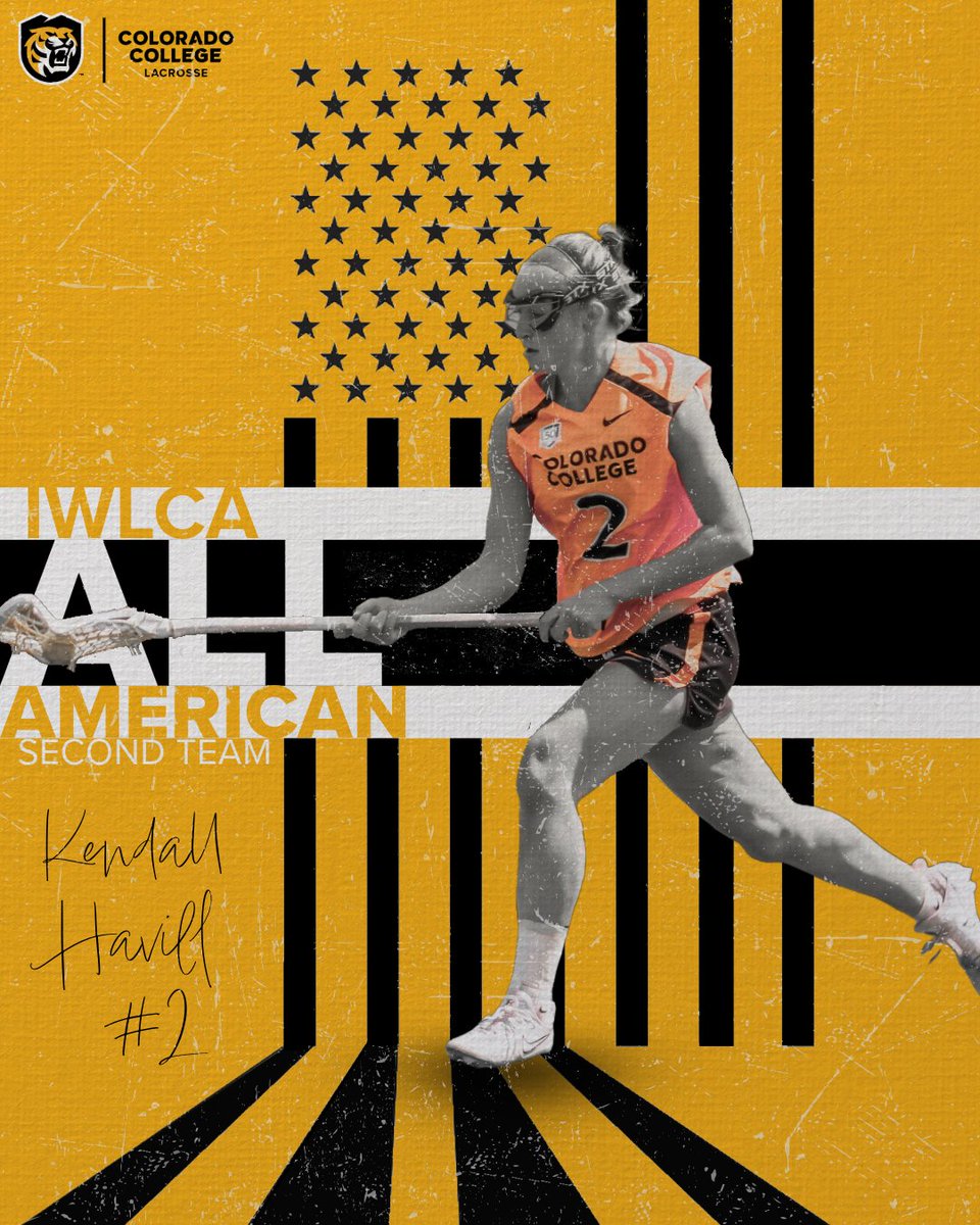 | WLAX | A historic season for this pair. Kendall Havill and Devon Ortman are amongst the best in the nation. Congrats to two of our captains on being named IWLCA ALL-AMERICANS🇺🇸👏 #CCTigers