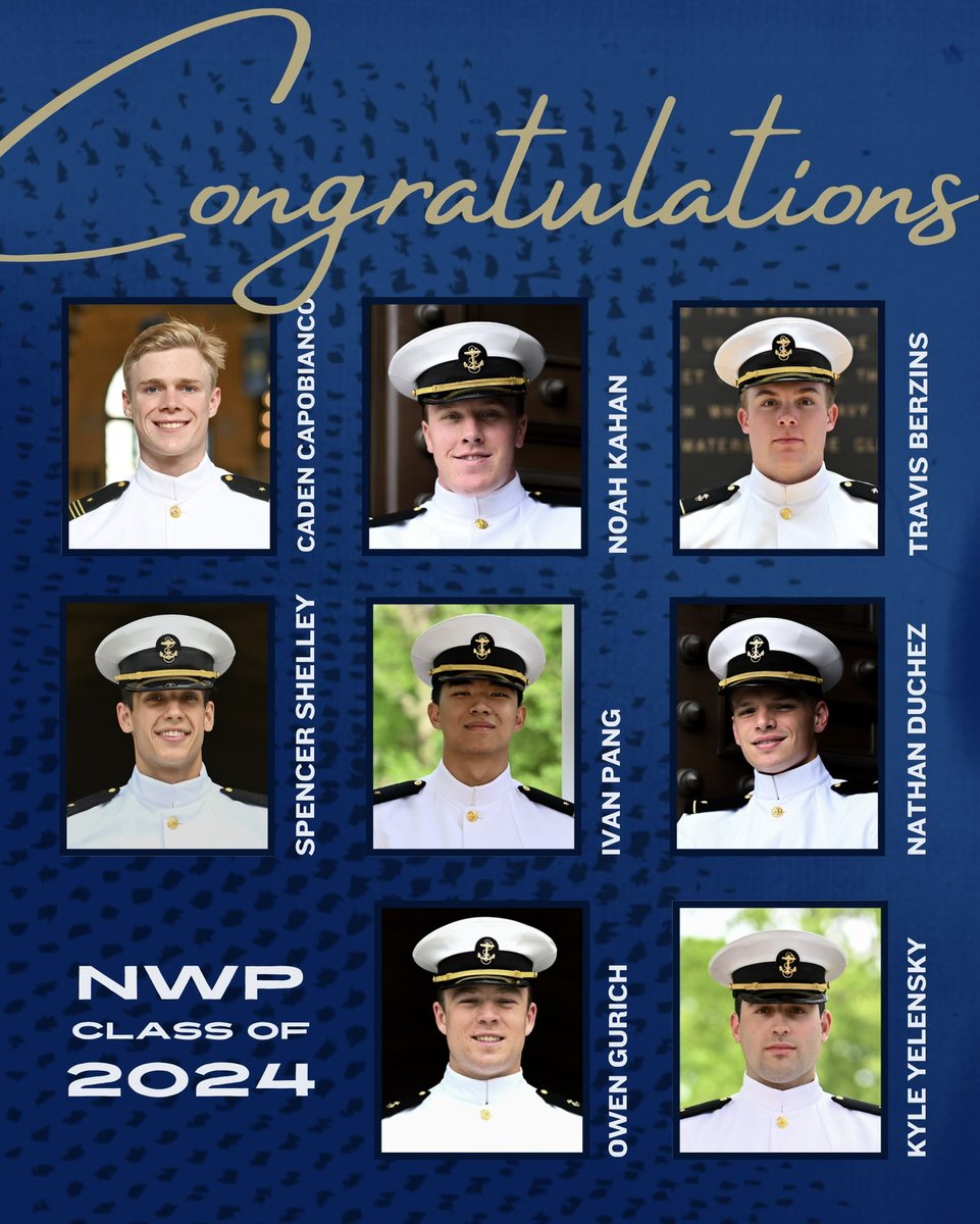 NavyWaterPolo's tweet photo. The US Navy and Marine Corps just got stronger. Congrats, gentlemen. You will be missed. We can’t wait to see what you do in the Fleet and beyond. The world just became a safer place!! 🇺🇸
#gonavywp🇺🇸 #usna2024 #commissioning2024
#servicetocountry
@NavalAcademy @NavyAthletics https://t.co/Qkul5Xt13r