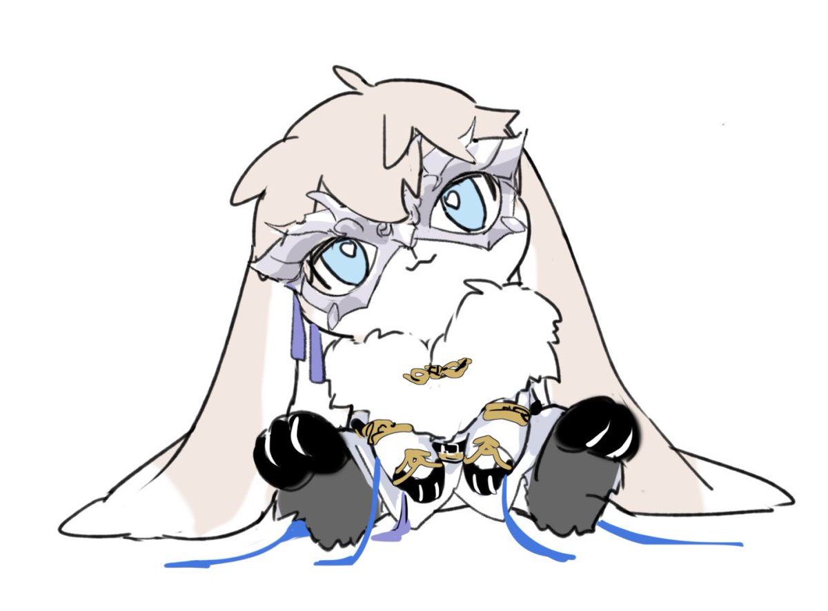 月影のうさぬいほしい