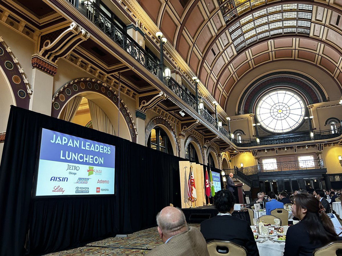 ValShaffer01's tweet image. Thank you to @JapanIndiana and @JETRO_InvestJP for organizing today’s luncheon. #INGlobalSummit