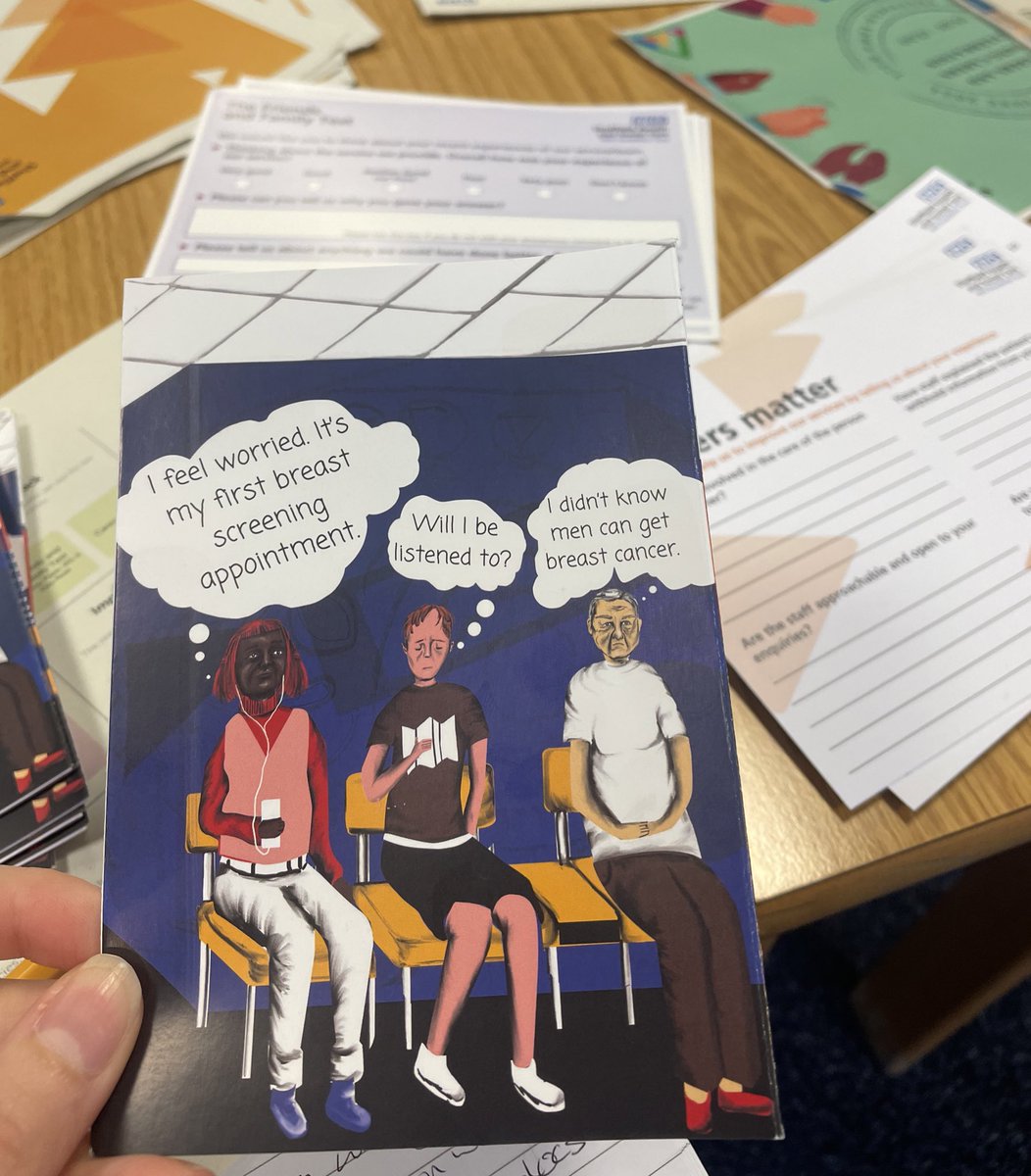 Todays road trip at Porterbrook! Discussions around service user engagement, carers, volunteers and experts by experience. Looking at the cancer screening zine created by partner organisations @SHSCFT @TeresaC96447100 @JennyHa29684256 @Mis_TAught @VanessaRNMH @SalliMidgley