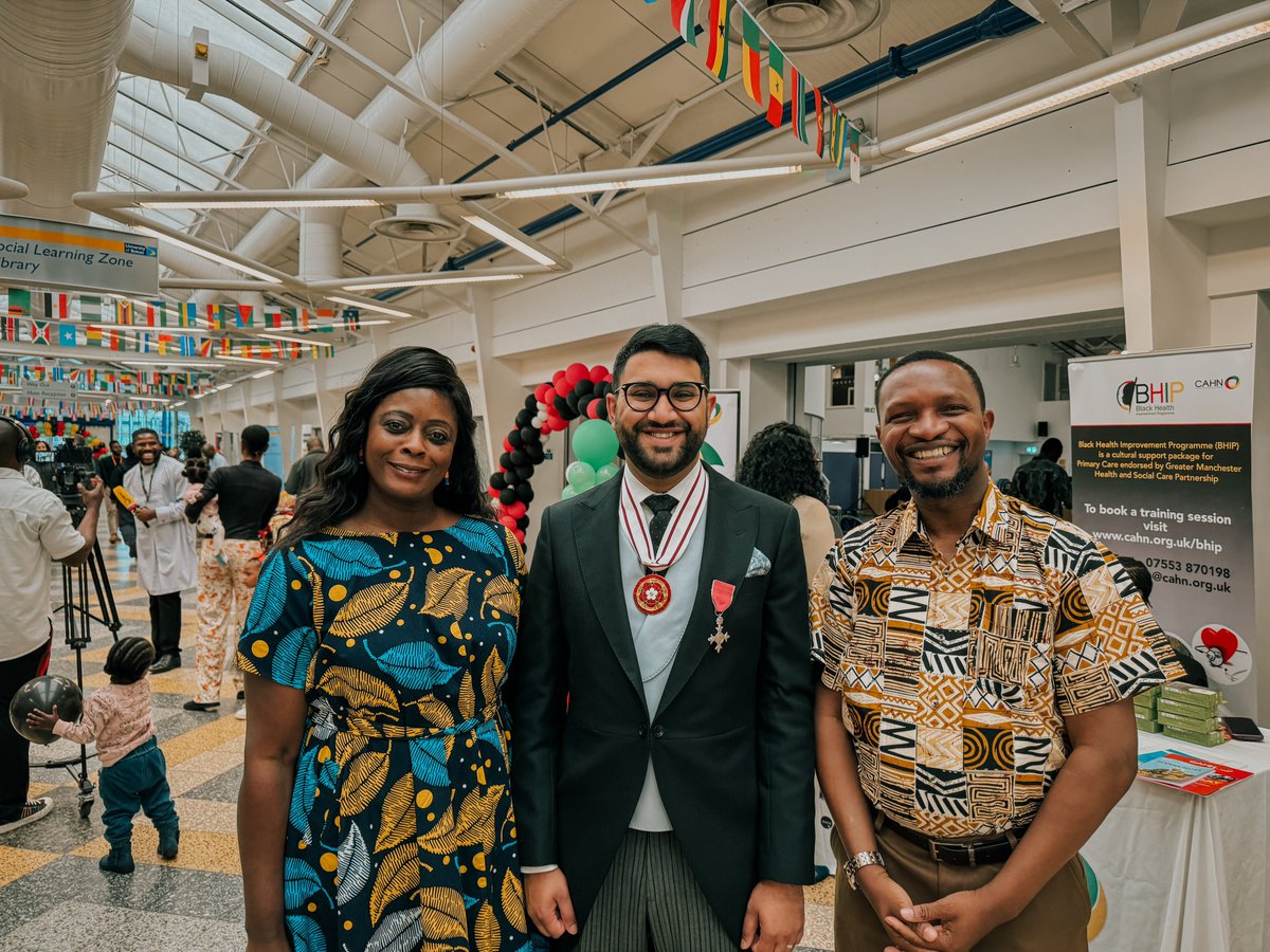 Privileged to represent His Majesty’s Lord-Lieutenant at the @cahn_uk Africa Day event at @BoltonUni. Celebrating African culture, business, and community contributions in Greater Manchester. A powerful reminder of the strength in diversity. Thank you for a wonderful afternoon!