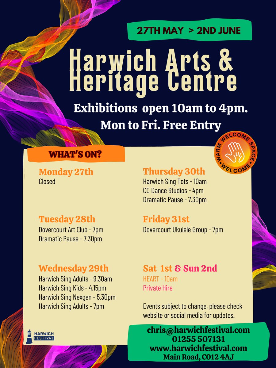 Next Week.... #community #harwich #arts