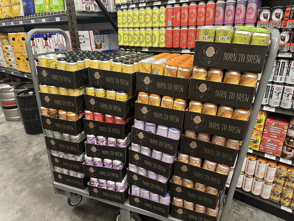 Don't Worry, Be Hoppy! We have just delivered a record breaking amount of Bald Man Beer to the liquor stores this week for the big holiday weekend! Be sure to bring home some Bald Man today!!!