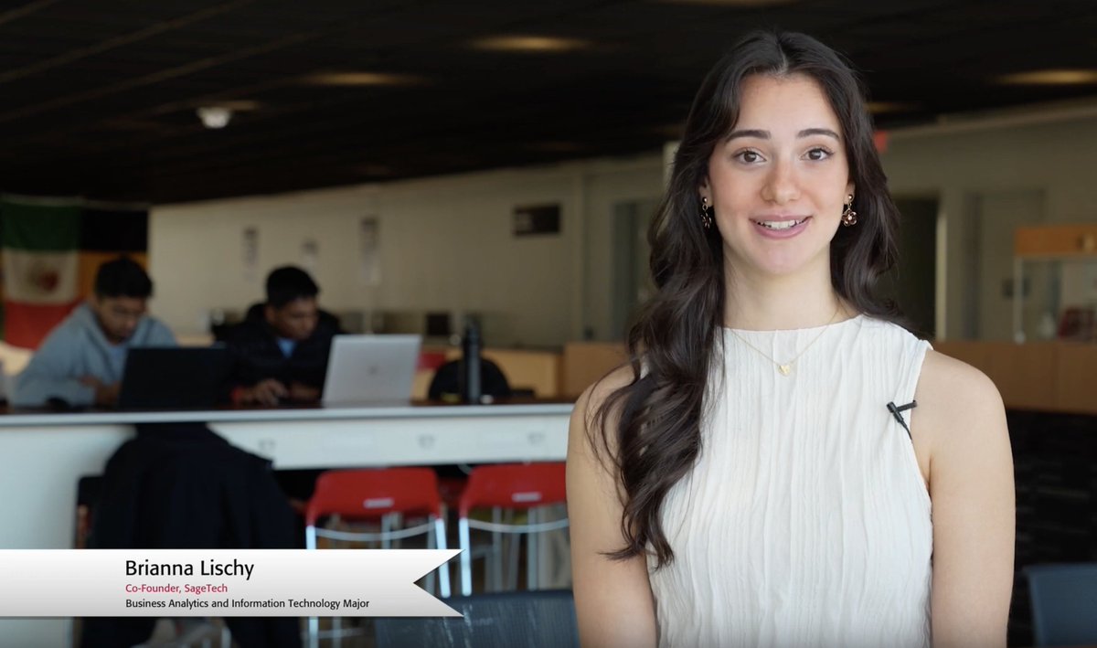 RutgersBSchool's tweet photo. #RBSProgramSpotlight Let Brianna Lischy, a business analytics and information💻 technology student and co-founder of SageTech, explain the Road to Silicon Valley program and how it has benefited her entrepreneurship journey. #RutgersBusiness
https://t.co/pcVuK8IY04 https://t.co/7T4X0fzDtN
