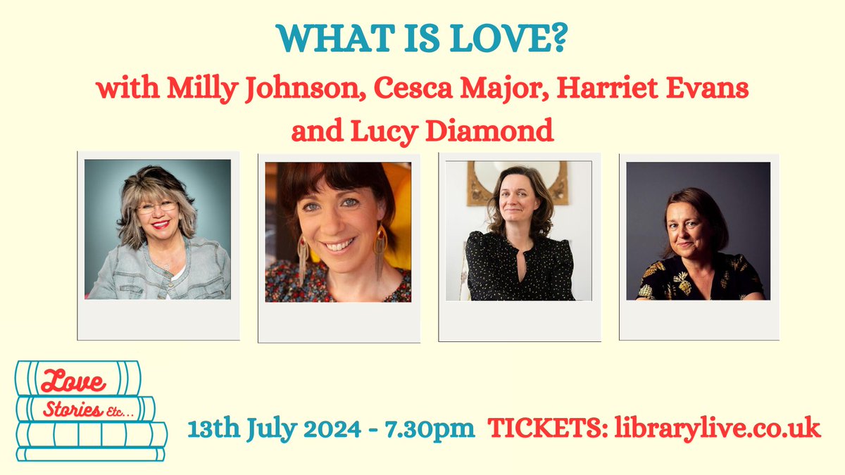 So, the PB of @millyjohnson's #TheHappiestEverAfter will now publish on 18th (not 4th) July... BUT. Fear not. If you're coming to see her on the #WhatIsLove panel at @MancLibraries #LoveStoriesEtc festival, we're releasing stock early ESPECIALLY for you! librarylive.co.uk/event/love-sto…