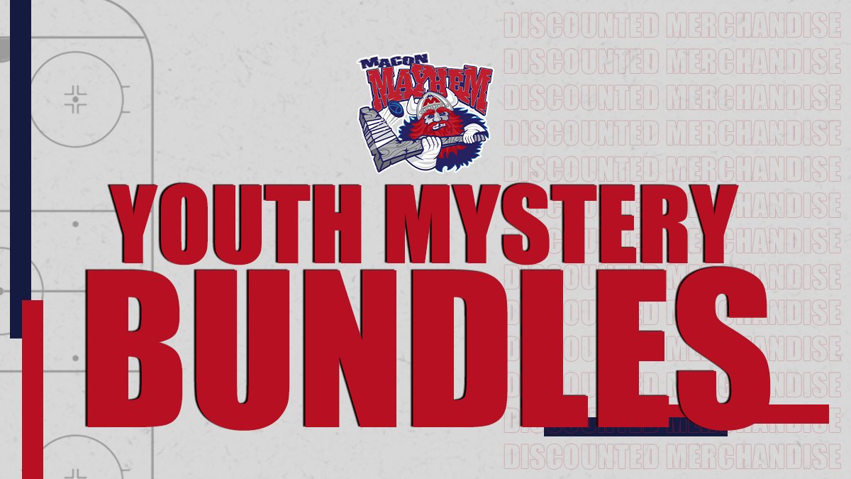 MaconMayhem's tweet photo. FLASH SALE ENDS TODAY - Bundles include a Macon Mayhem replica jersey, t-shirt and a button for their book bags. Limited Number of Items. ONLY $59‼️
➡️ https://t.co/OFrsofgCUm
#BattleEveryShift https://t.co/HfJ8QeeQEc