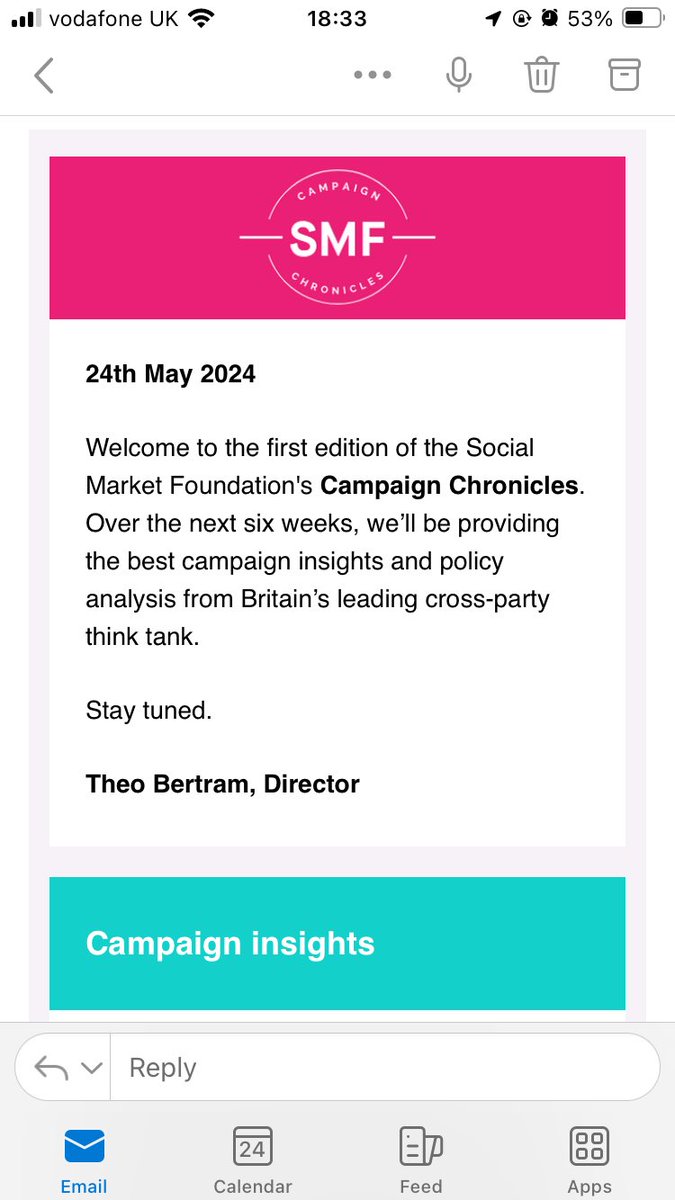 Old(ish) Westminster hands who remember and miss @theobertram’s wonderful threads on the reality of government and politics will be delighted that he’s now providing those insights via the @SMFthinktank mailing list. Everyone else should sign up now. smf.co.uk