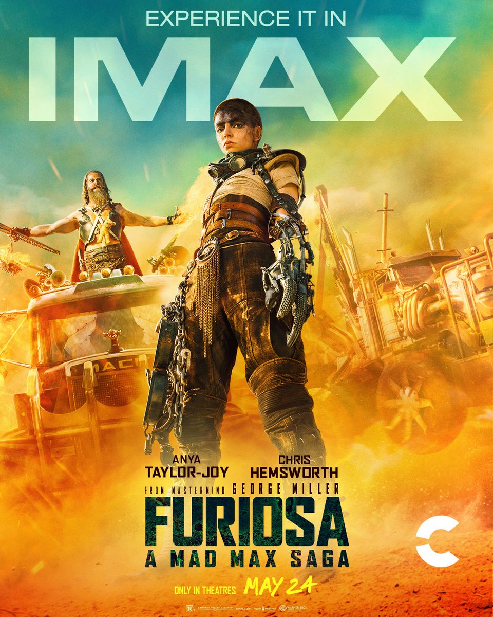 Assista a #Furiosa na maior tela! 🤩

Uma experiência cinematográfica única vivida em IMAX!
 
Compre seu ingresso no link da bio.
 
Cinépolis. Você nunca viu cinema assim!
 
#FuriosaNaCinépolis #UmaSagaMadMax