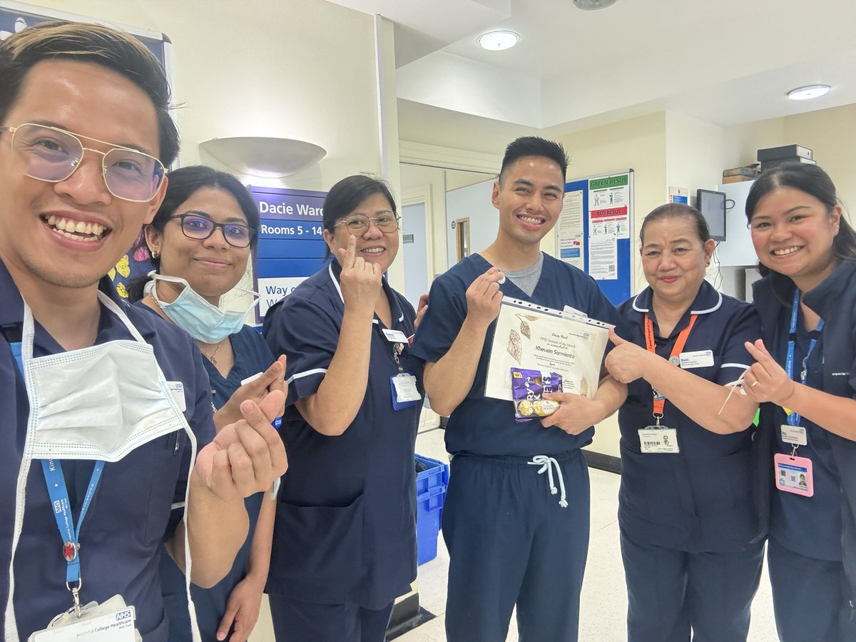 Congratulations to our hall of famer Khevein @strippingstrip -3rd month of being top PPID scanner for Dacie Ward! You have truly uphold patient safety! @karhod21 @JoyAntonetteP @MrKevinLao @adliteb @ImperialPeople @HirahCPE @imperialdigeduc #TeamHaem