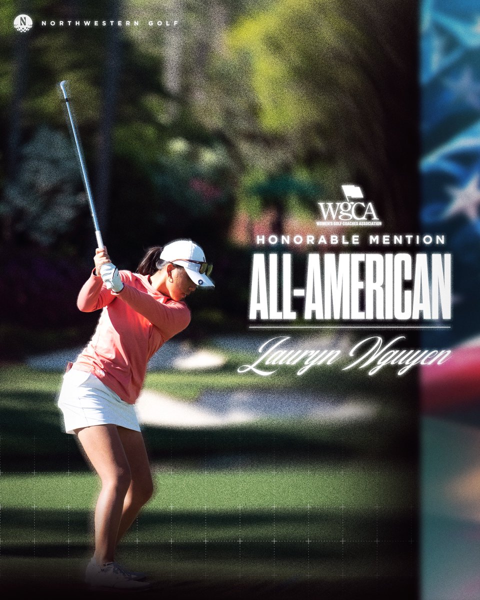 🇺🇸 𝐀𝐋𝐋-𝐀𝐌𝐄𝐑𝐈𝐂𝐀𝐍 🇺🇸 Congratulations to Lauryn Nguyen on being named a @WGCAGOLF All-American!