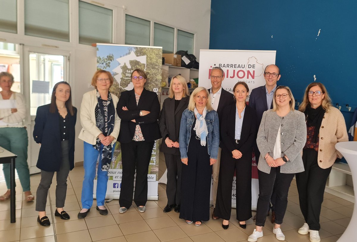 Anne Geslain, Bâtonnier de Dijon tweet media