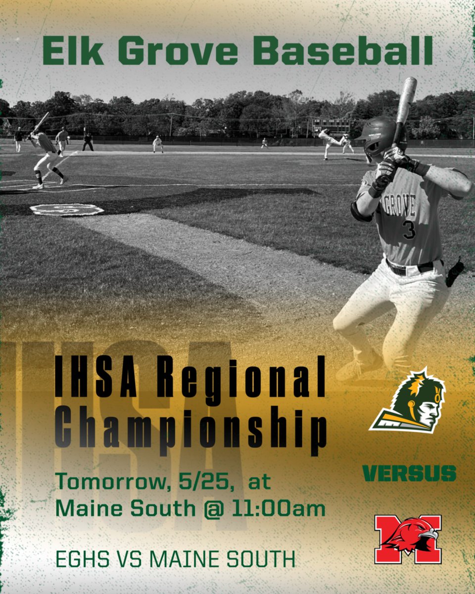 Grens Baseball is playing for the Regional Championship tomorrow at 11:00am! Let's Go Grens!