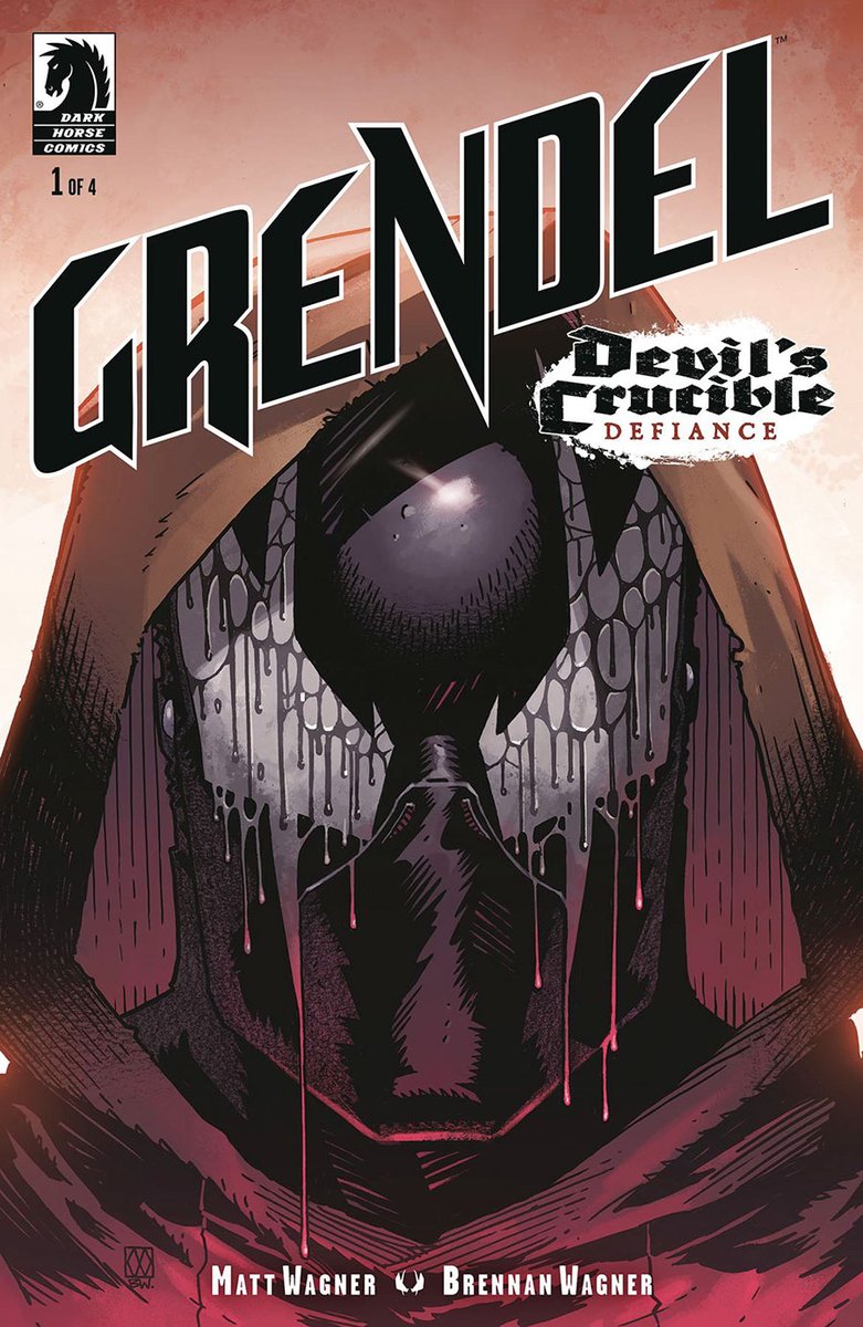 A new Grendel story from visionary creator Matt Wagner! 🕐 𝗣𝗿𝗲-𝗼𝗿𝗱𝗲𝗿 by MON MAY 27 @ 5 PM, 𝘀𝗮𝘃𝗲 𝟮𝟬%! 📱PRE-ORDER #Grendel Devils Crucible Defiance #1 👉Grab it for 7/3: ow.ly/3rnz50RUiTb ✏️🎨 #MattWagner #DarkHorse #Beowolf #IndieComic