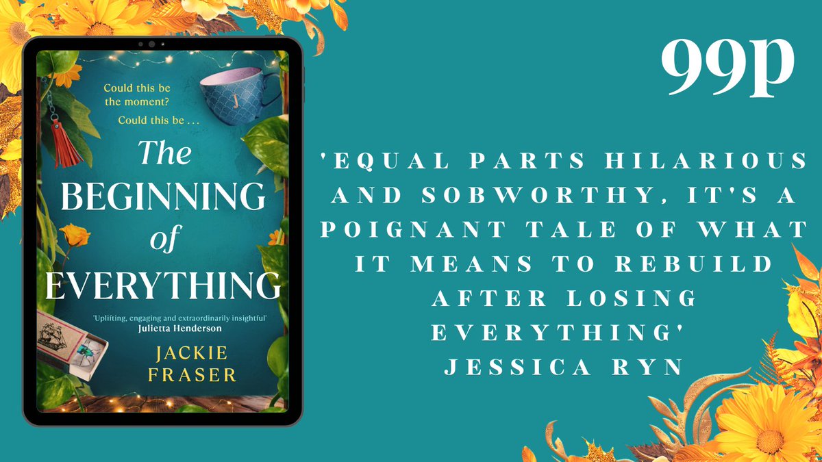 'Raw, real and highly relatable, The Beginning of Everything is a keen observation on humanity and the tenuous nature of modern life.' Julietta Henderson The unforgettable novel #TheBeginningofEverything by Jackie Fraser is now only 99p! amzn.to/4a0g5N0