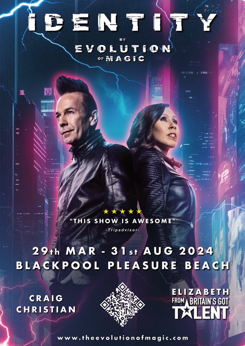 MagicAssemble's tweet photo. You can see Elizabeth this summer live in Blackpool in Identity The Show along with Evolution of Magic and world renowned Magician Craig Christian.

🎫 GET TICKETS: https://t.co/dW8HC6JnHN https://t.co/vsSQvcIAMl