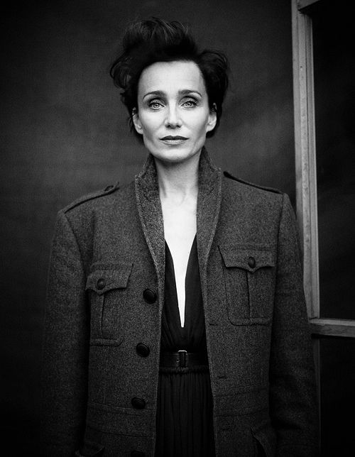 'When you make a film, you sign a contract with somebody, and it's not only legally binding but morally binding. Because, whatever happens, the film is going to come out, so you might as well try very hard to make it a good one.' #KristinScottThomas