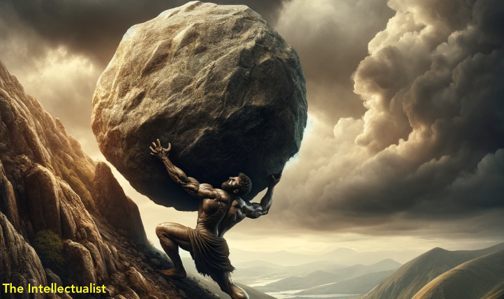 🪨Embracing Sisyphus: Finding Purpose Through Struggle🗻 Finding Purpose Through Struggle, Not Goals Albert Camus’s interpretation of the myth of Sisyphus offers profound insights into our existence. Condemned to an eternal task of pushing a boulder up a hill, only to watch it