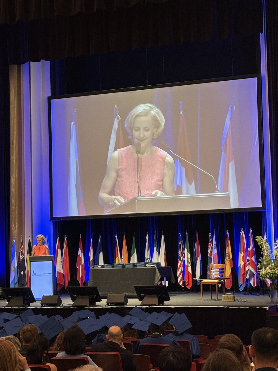 ‘ISP has brought you together to appreciate your differences… if you leverage the qualities of perseverance work and resilience, which you have already demonstrated, little steps can achieve great things’ - Alexandra de Navacelle de Coubertin, Graduate Speaker, Class of 2024