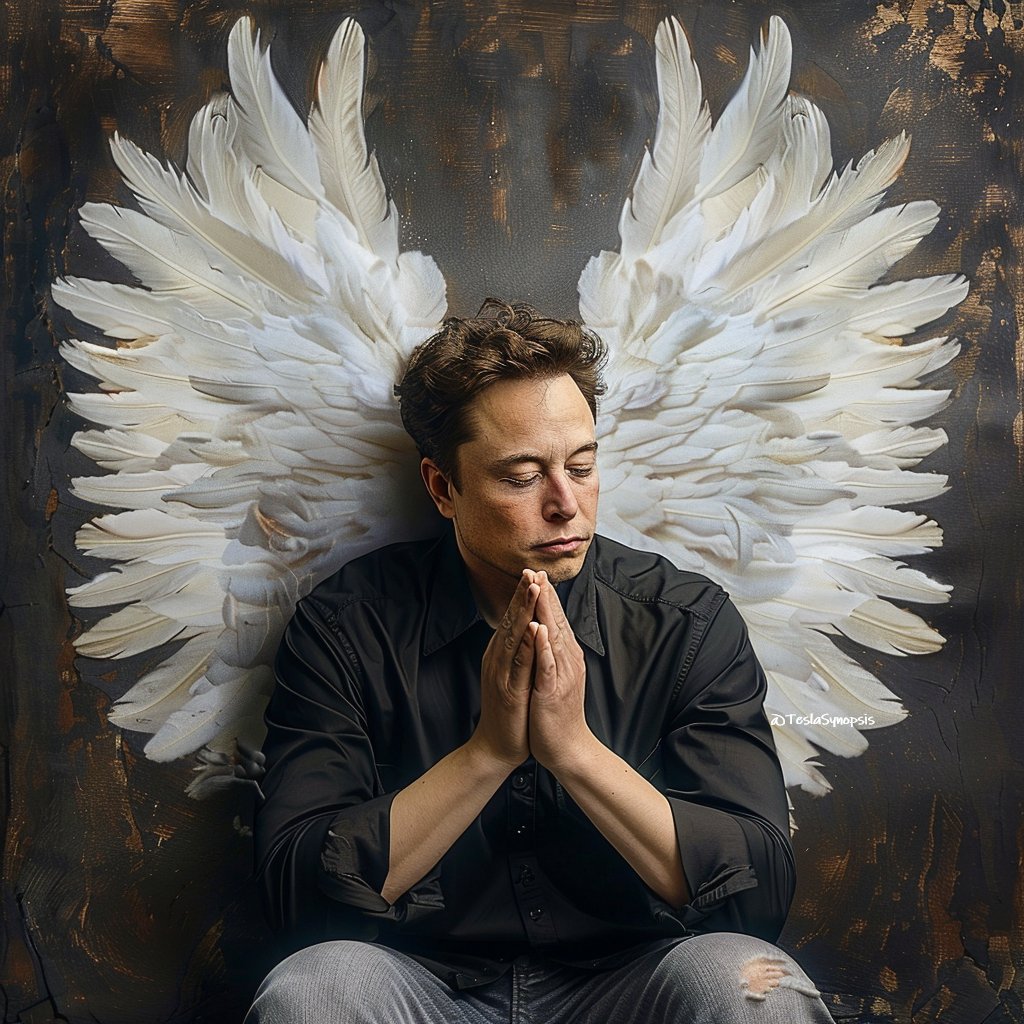Elon is like a guardian angel that helps better humanity. Do you agree?