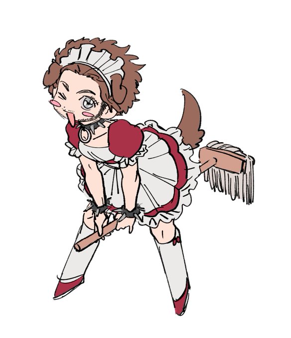 「crossdressing maid headdress」 illustration images(Latest)