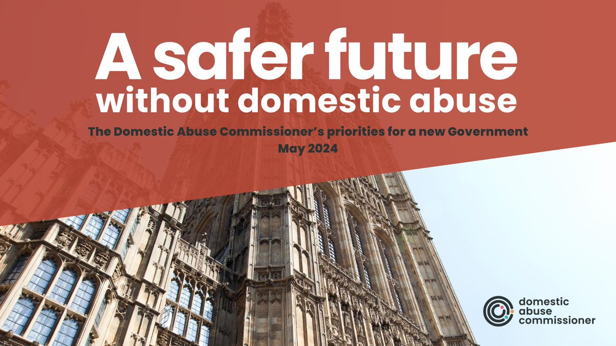 I expect a bold vision from all political parties to end the scourge of domestic abuse. Here are my ideas for where we start ⬇️ domesticabusecommissioner.uk/wp-content/upl…