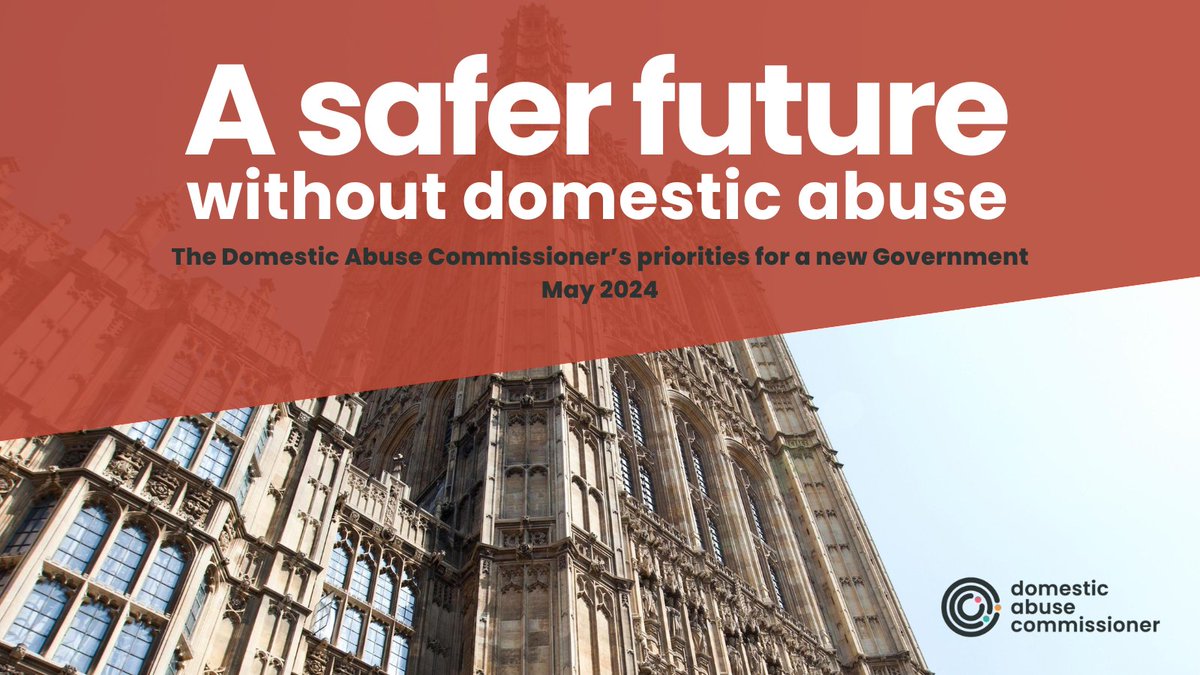 I expect a bold vision from all political parties to end the scourge of domestic abuse.

Here are my ideas for where we start ⬇️
domesticabusecommissioner.uk/wp-content/upl…