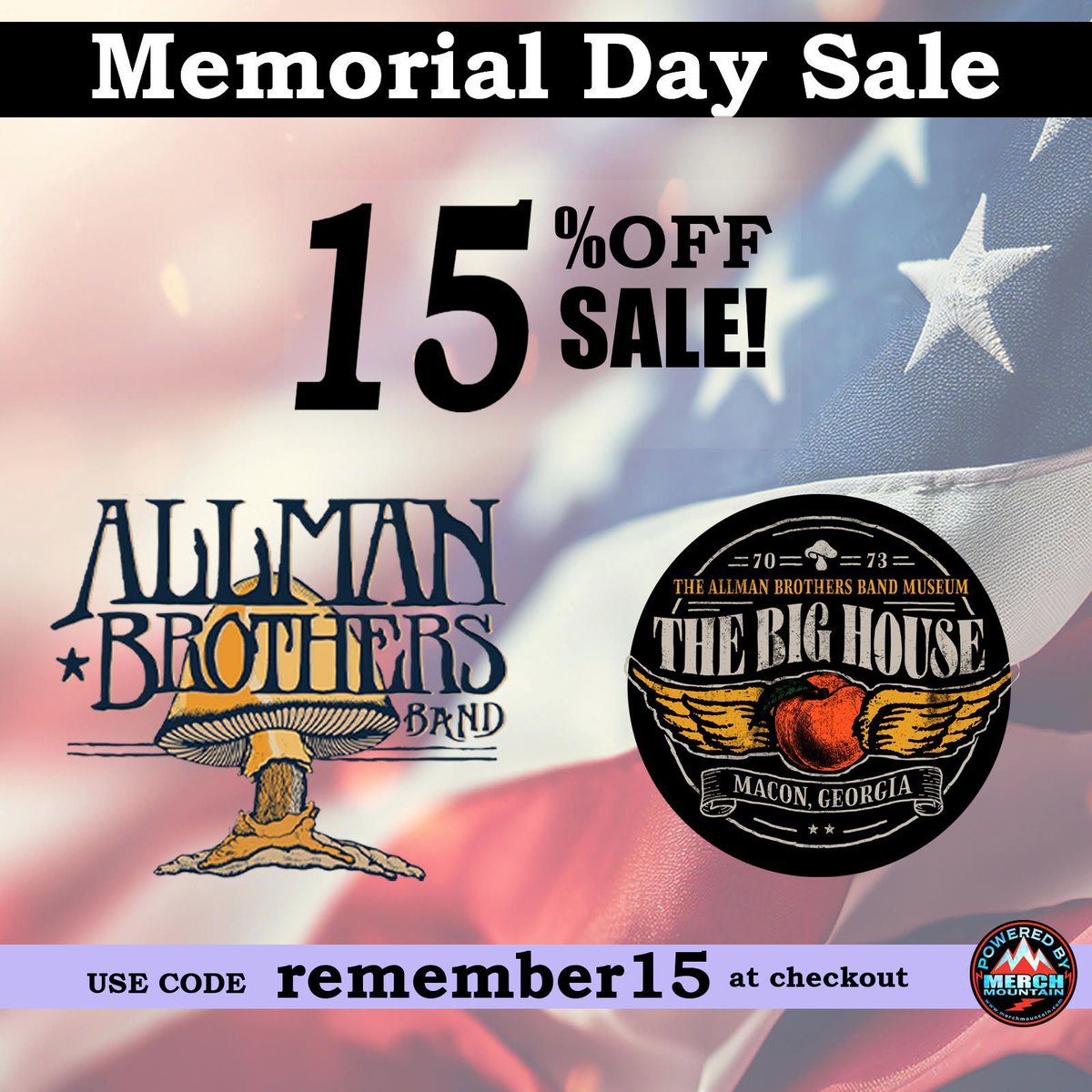 Happy Memorial Day weekend everyone! The Big House Museum gift shop is celebrating with a 15% off sale - good for everything in the shop! Use the code remember15 at checkout. buff.ly/3Te8ENR