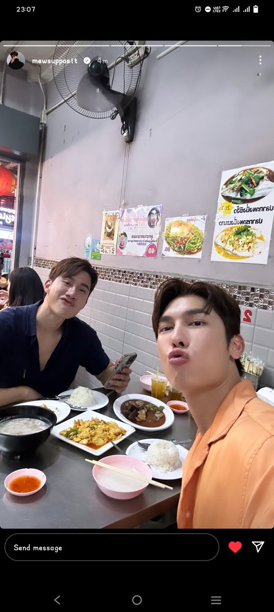 Mew Suppasit and Tul Pakorn being the cutest couple. a very necessary thread