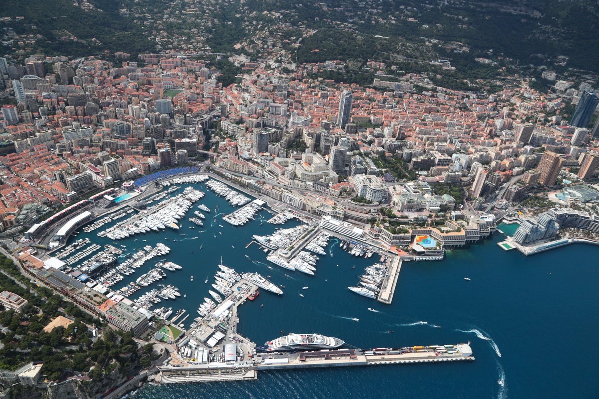 ❤️ M O N A C O ❤️ What a place to go racing 💪 #F1 #MonacoGP