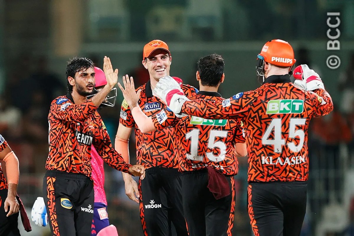 It is #KKRvsSRH in the #IPL2024Final. Sunrisers Hyderabad get back in top gear as they beat Rajasthan Royals by 36 runs to win Qualifier2 and storm into the final. Fittingly, the top two teams at the end of the league phase will play the final. SRH 175/9 in 20 overs beat RR