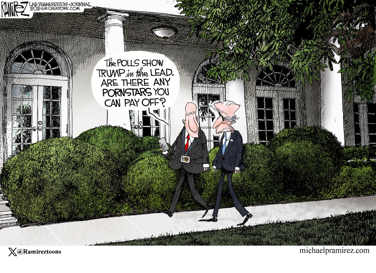 Michael Ramirez @Ramireztoons #Election2024