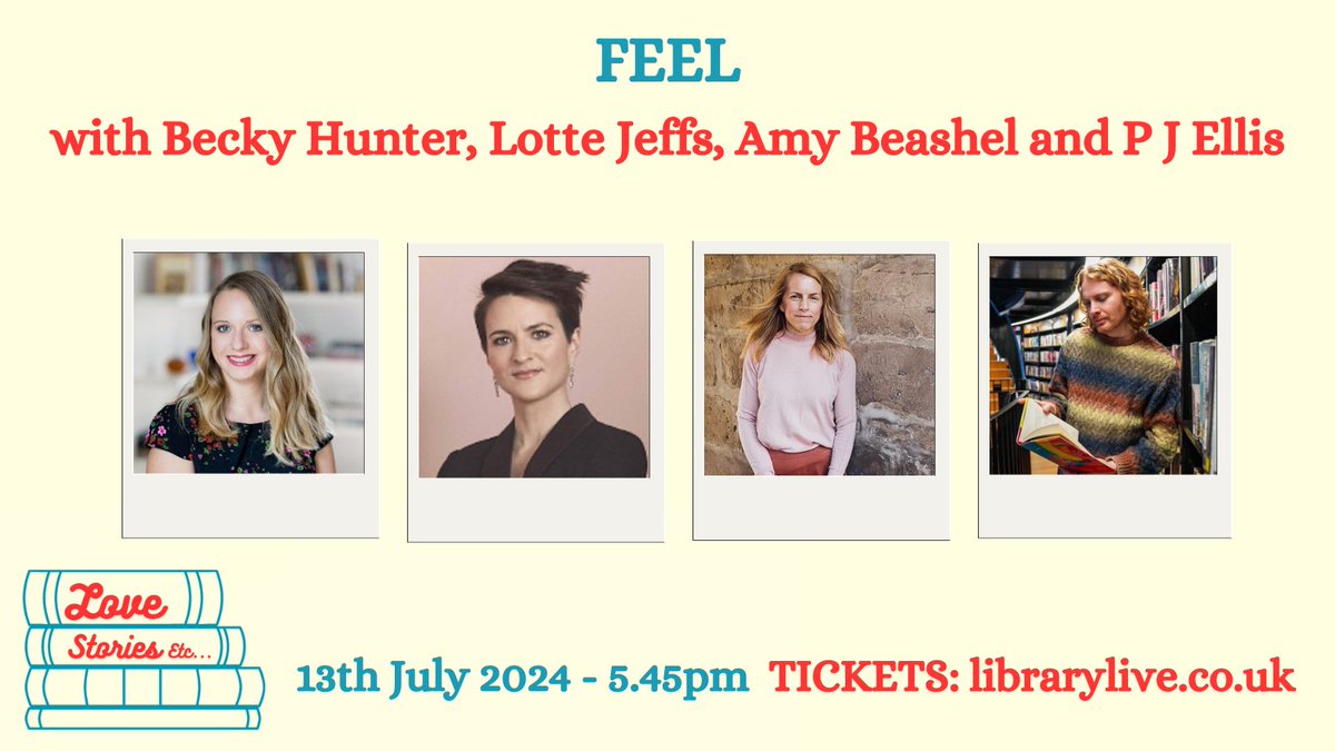 I've read SO many great reviews of @BeashelWrites #SpiltMilk, so I can't wait to see her on the #Feel panel at @MancLibraries #LoveStoriesEtc festival, buy a copy of the book, and get her to sign it for me for The Collection! Join us, why don't you? librarylive.co.uk/event/love-sto…