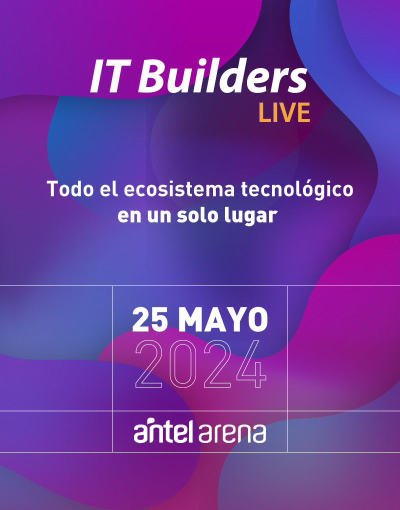 ¡Es mañana! #ITBuildersLive a partir de las 9h en el <a href="/AntelArena/">Antel Arena</a>.
+3000 asistentes
+120 speakers de primer nivel
+50 empresas y centros de formación
18 meetups y comunidades de IT
Agenda en drive.google.com/file/d/1AQFNxu….
Entradas en antelarena.com.uy/events/detail/….
¡No te lo podés perder!