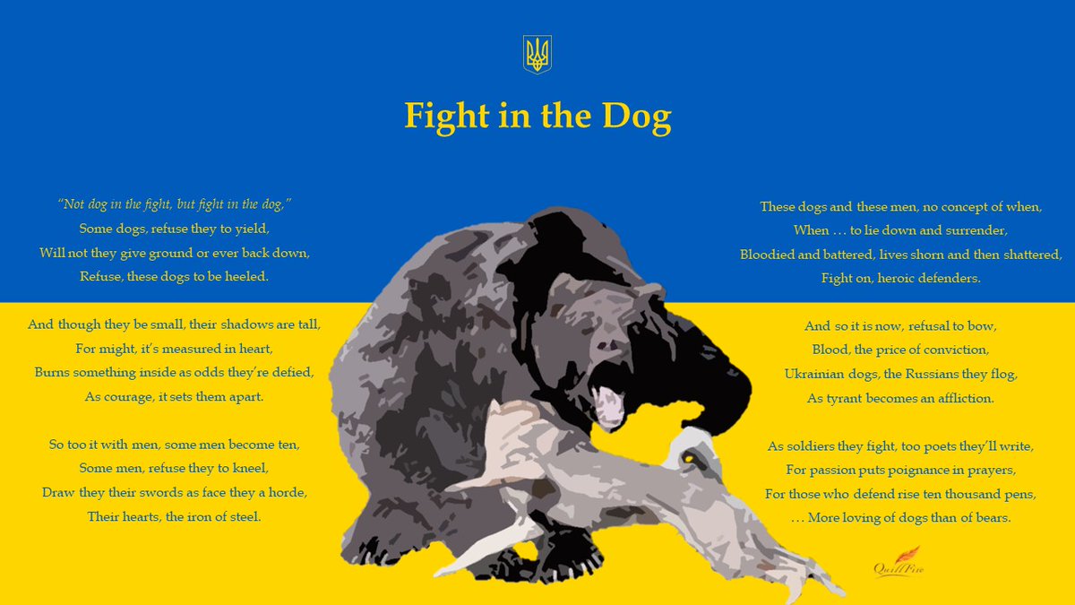 QuillFirePoetry's tweet image. To the brave men and women of the Armed Forces of Ukraine, we salute you. You are the very exemplar of gallantry in the world and remind us that freedom is not free ... and that those who enjoy it are indebted to those who paid the price to obtain it.

Slava Ukrayini! 
Heroyam…