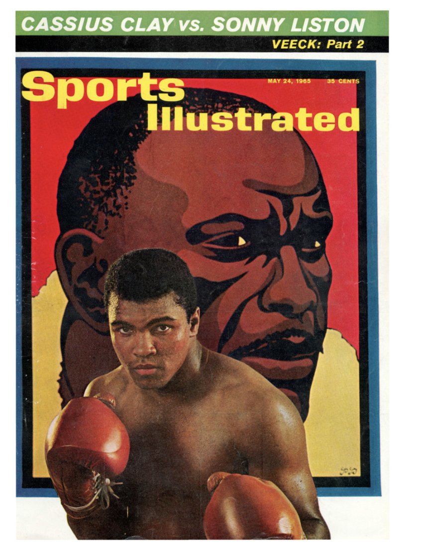 Some of the SPORTS ILLUSTRATED covers from the 1960s and 1970s are pure art. This is from 59 years ago today: