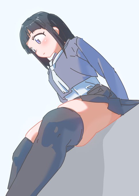 「絶対領域」の絵です 