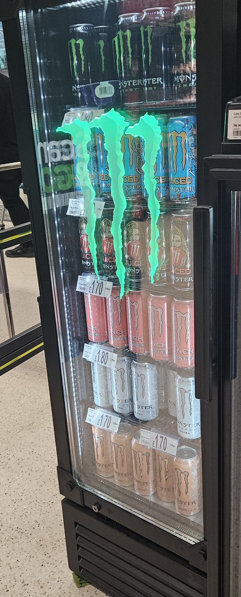 When in @asda and see @MonsterEnergy fridge and think of @Syndicate
