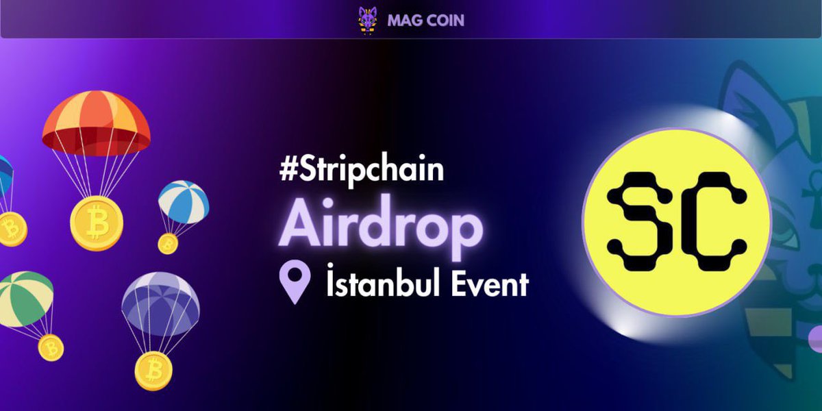 btcoinmag's tweet photo. 🎁 Güzel bir #Airdrop haberi ile geldim arkadaşlar. İstanbul  Blockchain Etkinliklerine bir yenisi daha ekleniyor! 

@Stripchain Roadshow temalı bu etkinliğe katılan ilk 150 kişi Airdrop sahibi olacak. 

StripChain projesinin adını Türk kripto topluluğuna duyurmak ve StripChain hakkındaki farkındalığı artırmak için düzenledikleri bu etkinliğe katılmak için aşağıda bir form belirttim. Bu formu doldurarak kaydolabilirsiniz 👇 

📖 Form : https://t.co/nWKBaUQ6Bu 

Etkinlikte G��rüşmek Üzere...  👋🏻