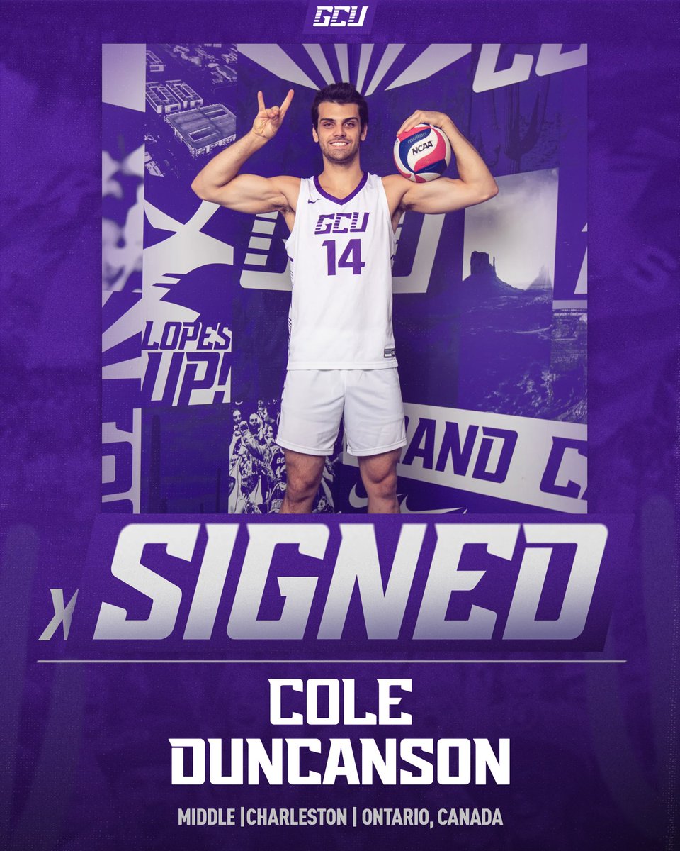 Got our guy from up north, welcome to GCU Cole! #LopesUp