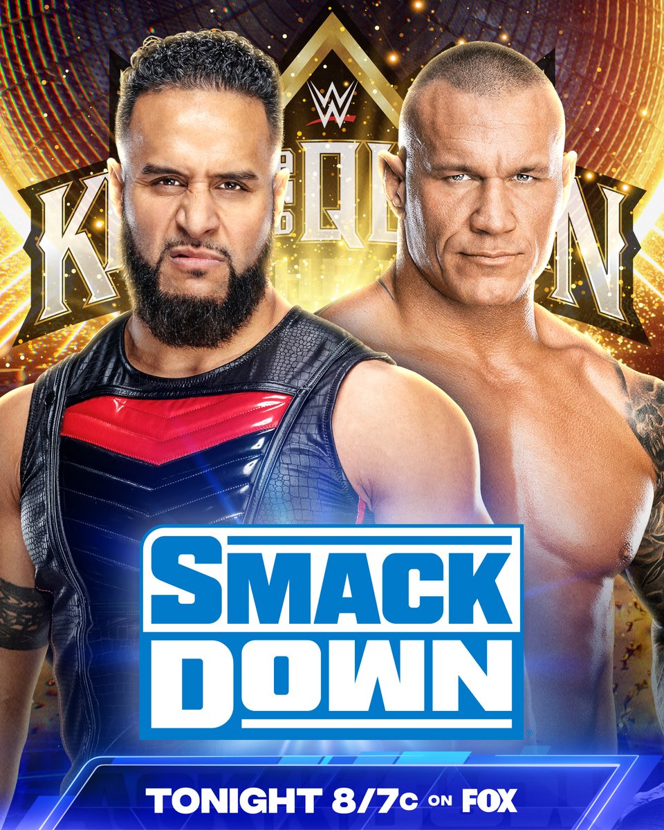 Who will head to #WWEKingAndQueen and face <a href="/Gunther_AUT/">GUNTHER</a> when Tama Tonga takes on <a href="/RandyOrton/">Randy Orton</a> in a #KingOfTheRing Semifinals Matchup TONIGHT on #SmackDown from Jeddah, Saudi Arabia? 

📺 8/7c on <a href="/FOXTV/">FOX</a>